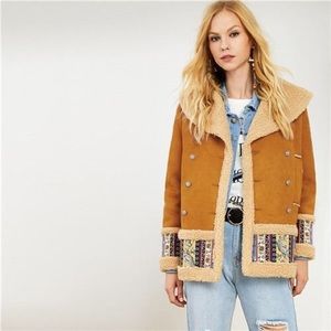 Ginger Tribal Single Breasted Winter Outerwear